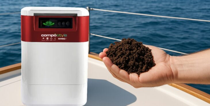 “CompoStyle”: ecco il dispositivo che trasforma gli scarti alimentari di bordo in terriccio